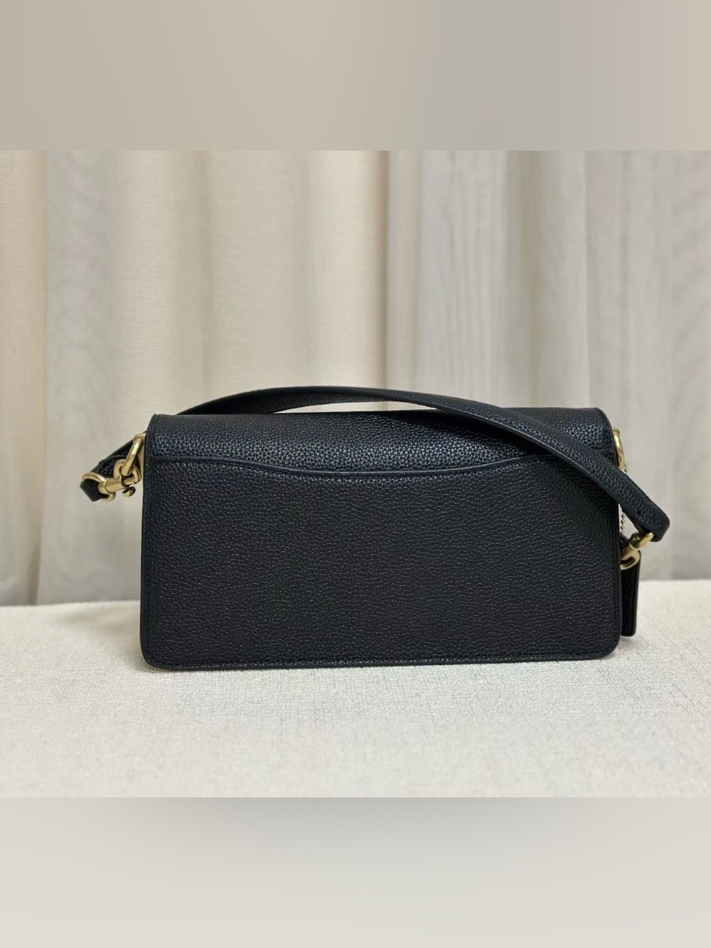 COACH 73995 Tabby 26 Shoulder Bag 2Way Crossbody Black Leather - Picture 13 of 15